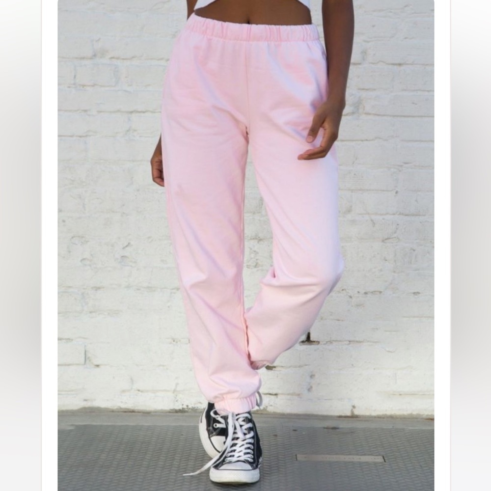 Pink sweatpants